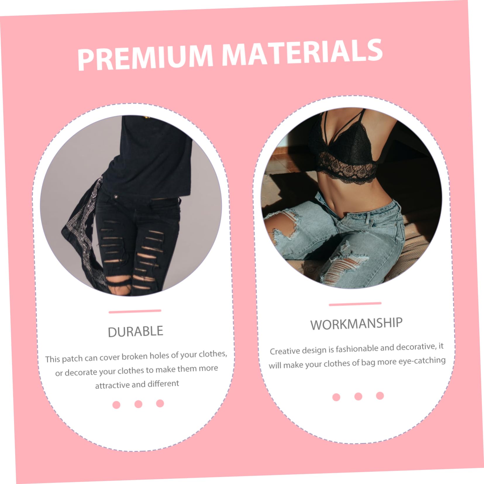 5 Sets Entzückende Stickerei-aufnäher Für Röcke Taschen Jeans Kleidung Aufnäher Regenbogen-design Einfach Zu Verwenden 12 Stück X 5