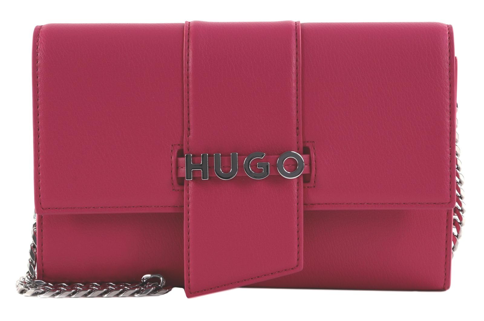 HUGO Women's Mel 2.0 Clutch Clutch, Bright Pink, One Size