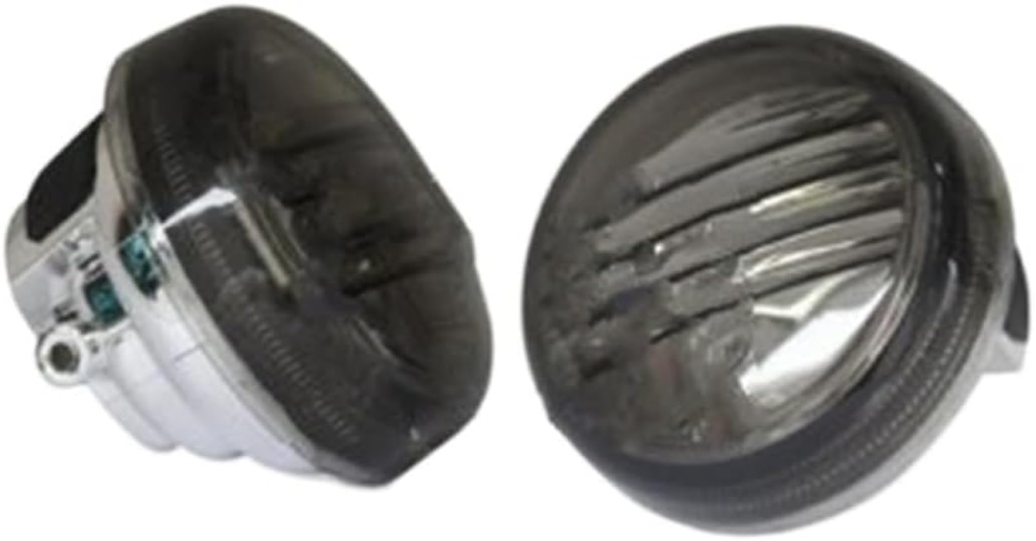 Generic Mini uniwersalne wskaźniki Dla Suzuki Dla Boulevard C90 / 1500 Dla Intruder (wszystkie modele) 2005-2009 4 szt. Osłona soczewki kierunkowskazów motocyklowych, dymna