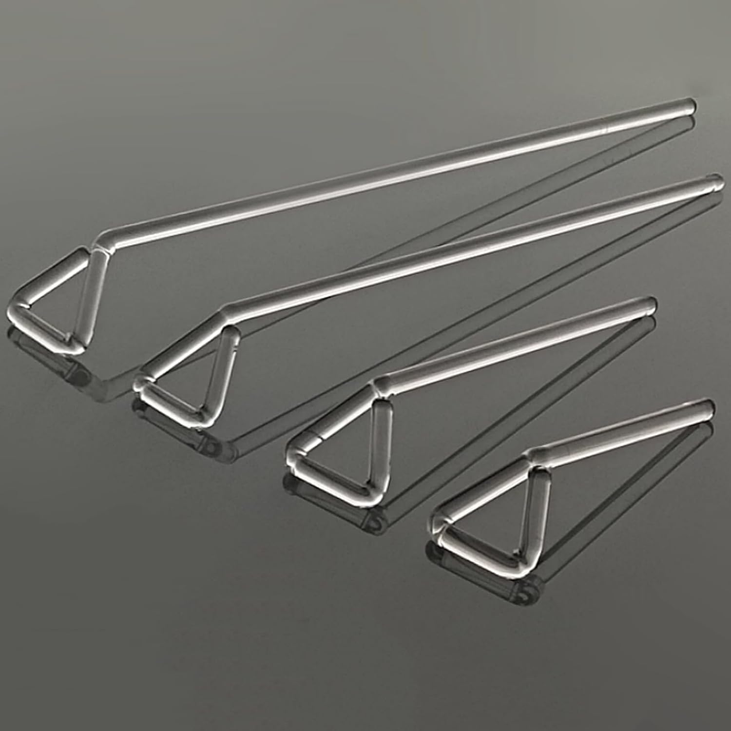 Laboratory Borosilicate Glass Coating Rods Glass Cell Spreaders Petri Dish Glass Diffuser Bars Professional Cell Spreaders (20, L-Shape, 200mm)