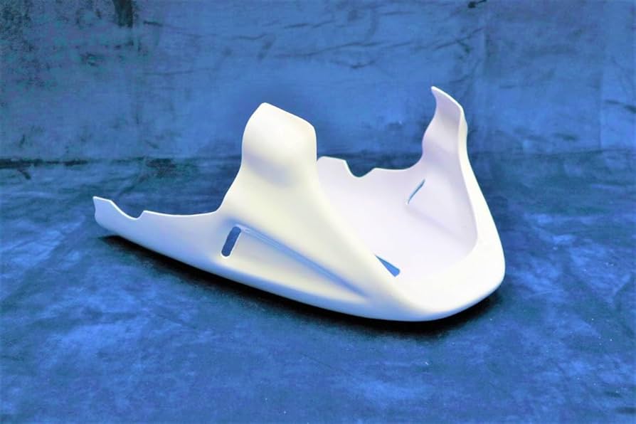 アンダーカウル　大型　白ダクト　ステー付/ホワイト 大型車 汎用 CB400SF アンダーカウル 大型 白 ダクト ABS ステー付ホワイト 大型車 等