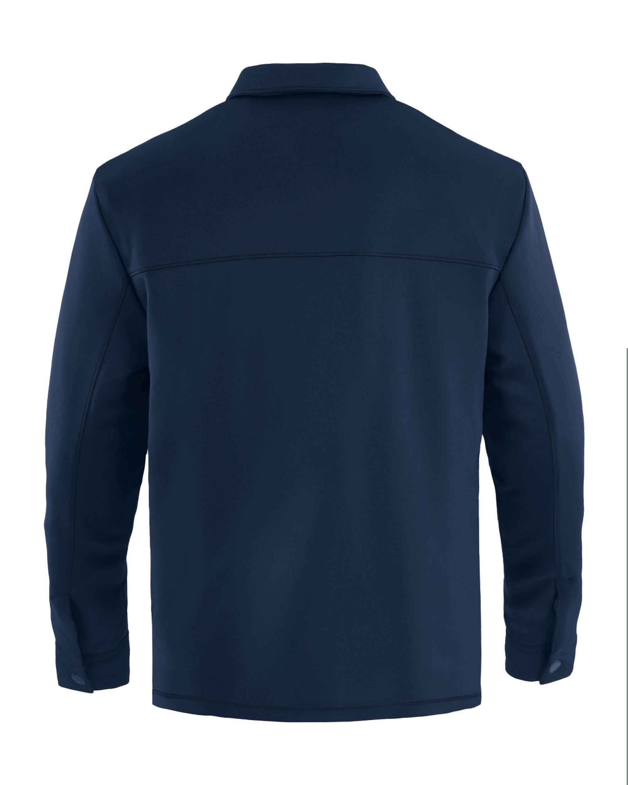 JAKO Hemdjacke Wardrobe – für einen lässigen Retro-Stil mit modernem Komfort, bestehend aus recyceltem Polyester