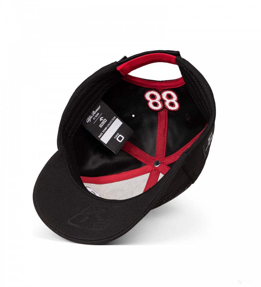 Czapka Curve Kubica 88 Driver Alfa Romeo Orlen F1 Racing Official Team Formuła 1, czarny, rozmiar uniwersalny