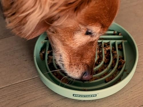 Miniatura 5 de #MUSTHAVE - Cuenco de silicona para perros de alimentación lenta  Menores comidas  Reduce el exceso de comer  Mejora la digestión  Reduce los