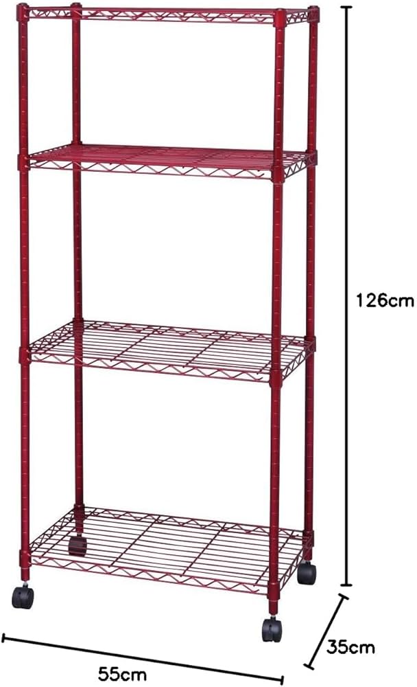 スチールラック・メタルラック AGM Amazon｜スリムスチールラック 棚 収納 メタルラック ドウシシャ