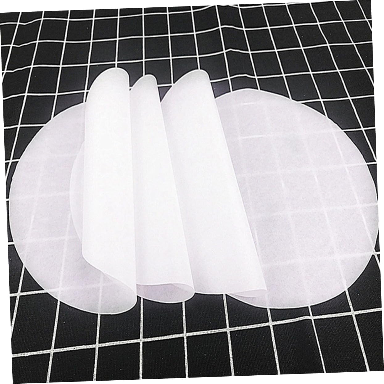 Zerodeko 500 Sheets Round Parchment Paper Non-stick Baking Grilling Paper Sheets