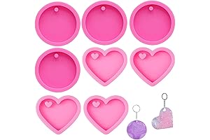 Heart Fondant Mold Set of 8