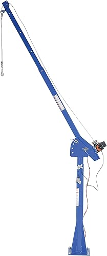 Miniatura 5 de Vestil WTJ-20-4-DC 12V DC Power Lift Jib Crane, Acero, 2000 lb. Capacidad, Longitud del cable de 46 pies, 68-13/16 pulgadas de altura