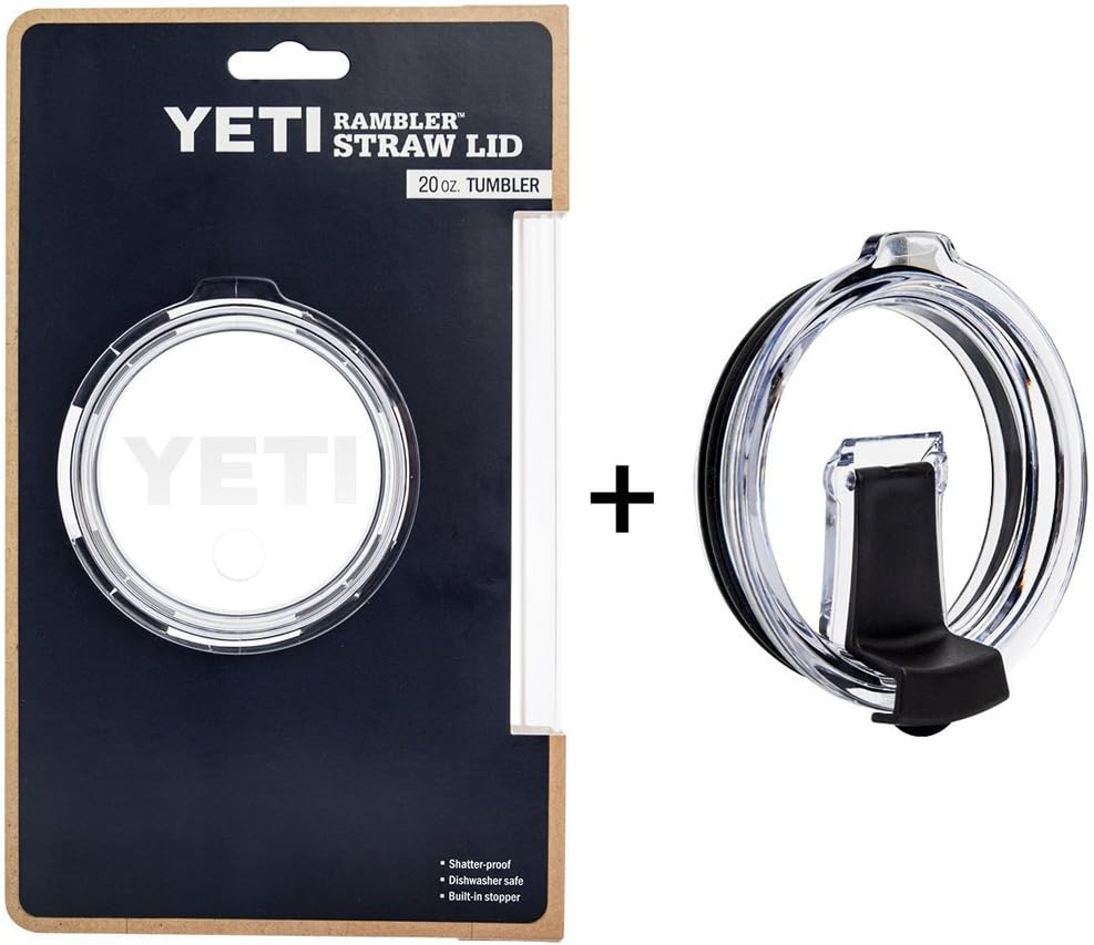 Yeti Rambler Straw Lid Set (2 Lids Included), 20 oz.