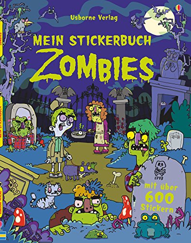Mein Stickerbuch: Zombies