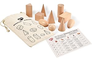 Montessori Geometric Solids Guess Game for Cognitive Development