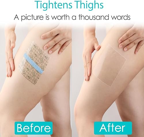 Miniatura 4 de Cinta de elevación de muslos transparente adhesivo para levantamiento de muslos, parche adhesivo para piernas, cuerpo, flacidez, piel, celulitis,