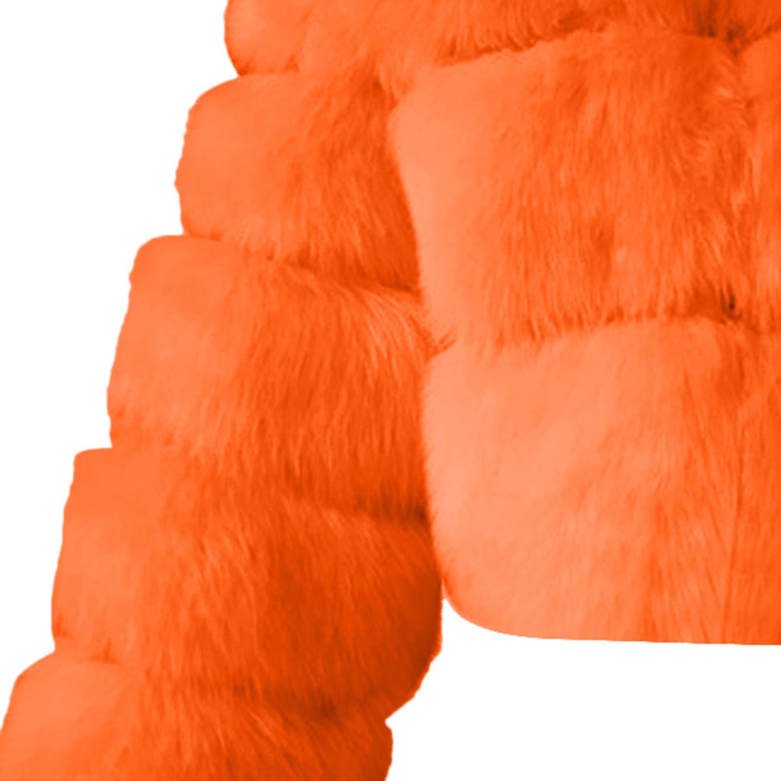Chaqueta Mujer Invierno Abrigos De Cazadora Forro Polar，Chaqueta femenina peluda cálida con capucha corta imitación manga larga prenda abrigo estilo moderno para mujer