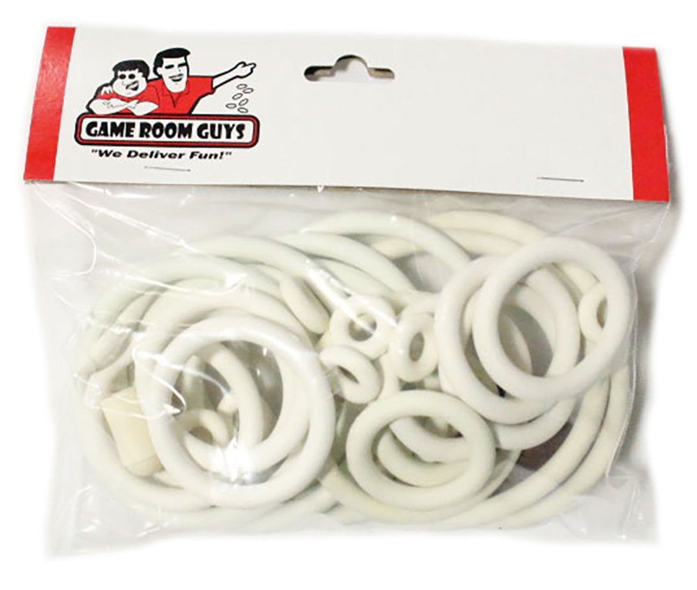 Game Room Guys Gottlieb Auto Race Pinball White Rubber Ring Kit