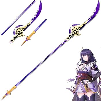 Amazon.co.jp: 原神 げんしん 雷電将軍 コスプレ道具 草薙の稲光 武器