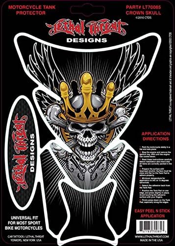 Vista 2 de Yana Shiki USA YSLT70123 Tank Pad Canada Ripping Skull, 1 paquete