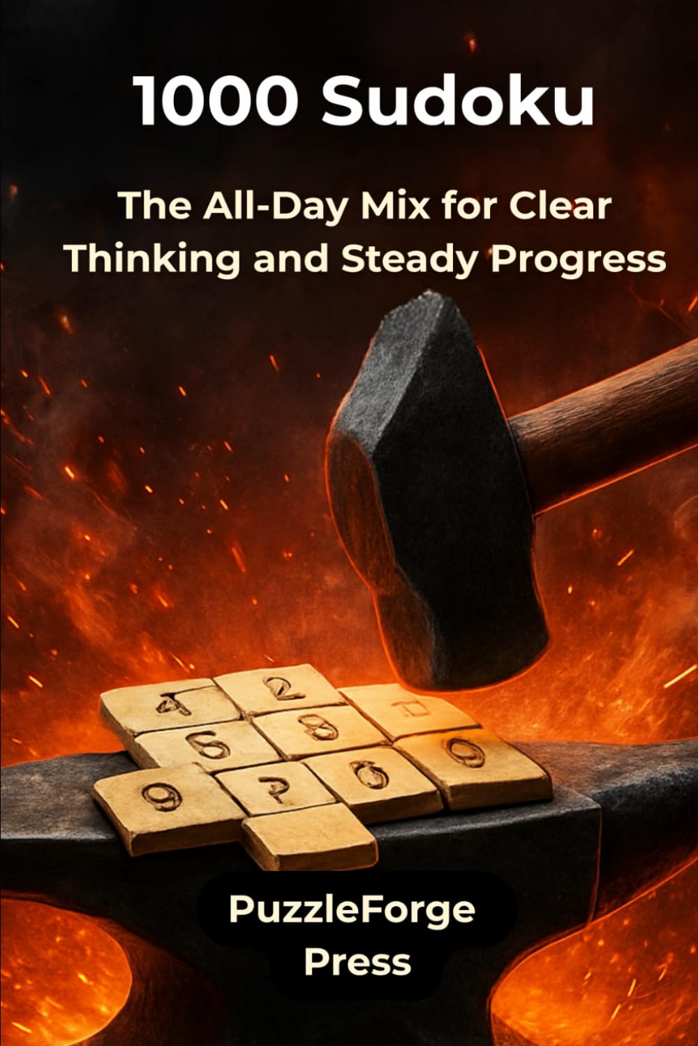 1000 Sudoku: The All-Day Mix for Clear Thinking and Steady Progress (PuzzleForge™ Mixed Sudoku Forge Series – Variety Brain Training Puzzles)