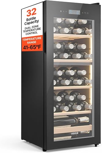 Cave à Vin 32 Bouteilles VEVOR