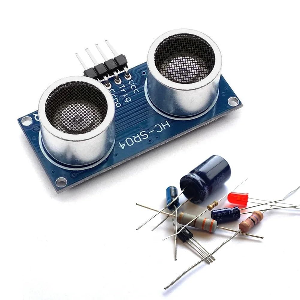 20 Stück HC-SR04P Entfernungssensormodul, 3–5,5 V Weitspannungs-Abstandssensor(5PCS)