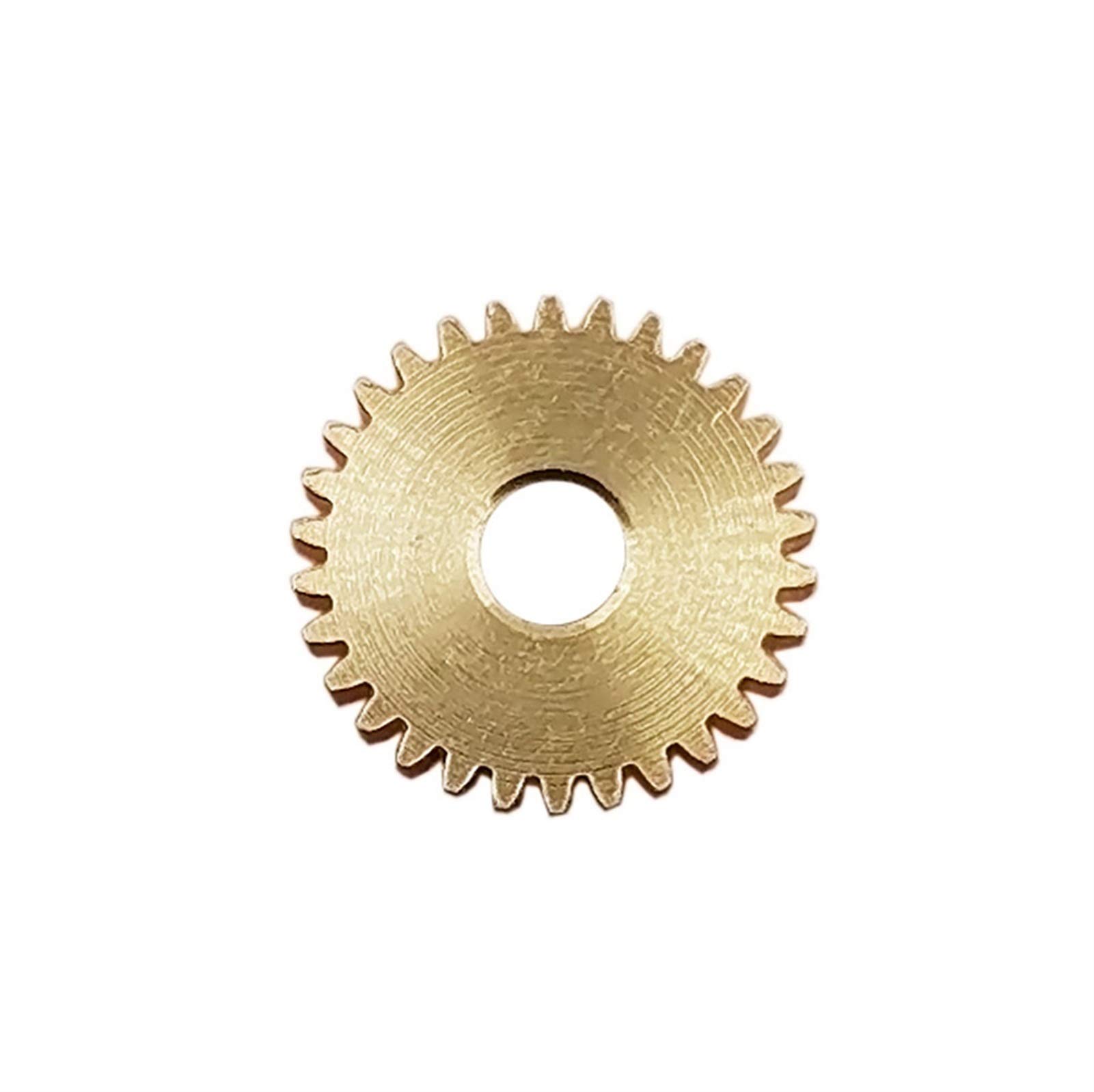 MKSIWSA Industry 1pc 301.8A 302B 0.2M Brass Gears 30 Tooth Thickness 1.2 Outer Diameter 6.4mm Metal Gears (Hole Diameter : 1.98mm, Number of Teeth : 30 Teeth)