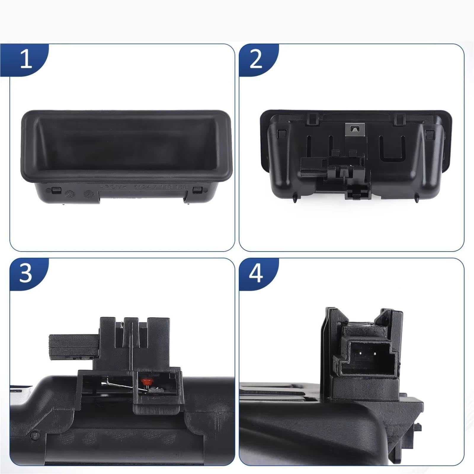 Auto-Heckklappen-Entriegelungsgriff Für Für 1-E82 E88