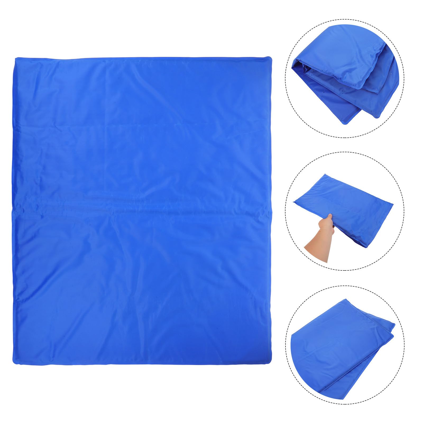 OUNONA Tragbare und Waschbare Kühlmatte für Hunde und Katzen aus Gel und Schwamm 60x50cm für Sommer Zuhause und Outdoor Nutzung