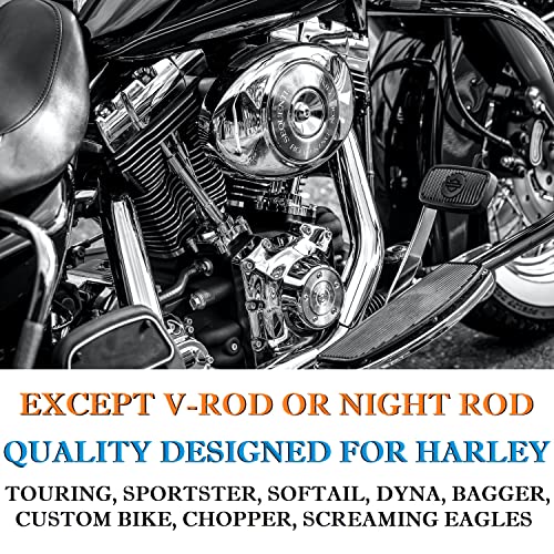 image for vanjoy Exhaust Gasket for Harley, Made of Graphite and Steel Mesh for 