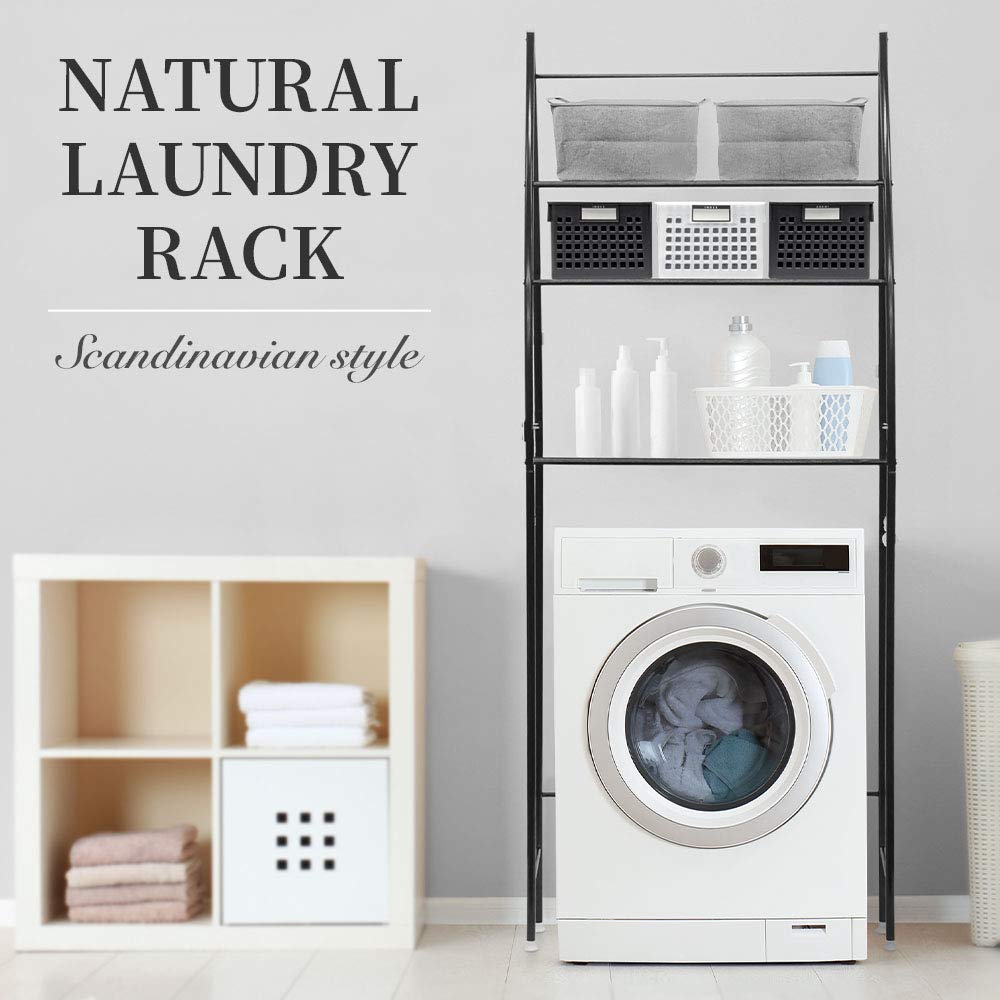 Amazon｜iimono117 ドラム 洗濯機 ラック ランドリーラック 65×25×166