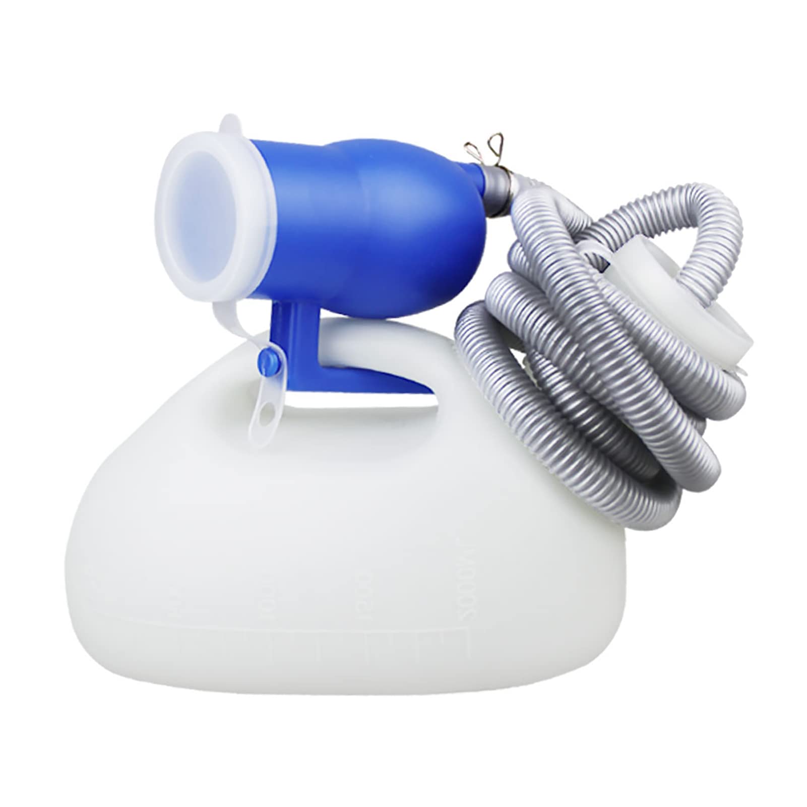 YNGJUENCP Men's Urinal with Hand-held 2000ml Large Capacity Portable Urine Cup Leak-Proof Male Urinals for Old Men,Large Plastic Pee Holder for Incontinence,Elderly,Travel,Driving,Camping ((Size:2pcs)