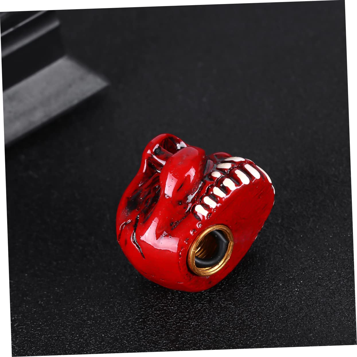 ULTECHNOVO 3juegos Tapa De Válvula De Neumático Forma De para Motocicleta y Bicicleta Accesorios De para Ruedas Rojo