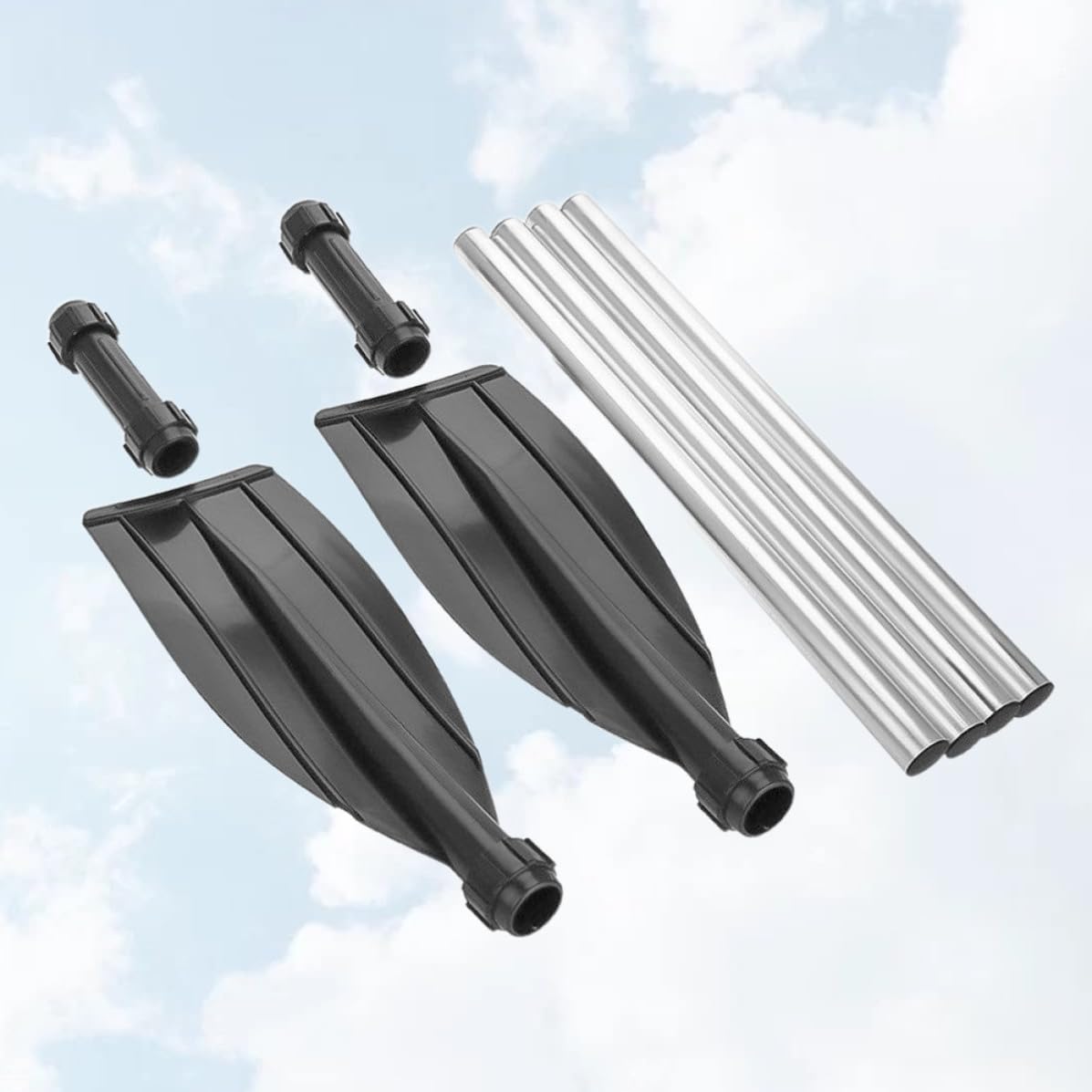 IMIKEYA Doppelend Paddel 210cm aus Aluminiumlegierung, Abnehmbar