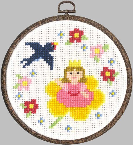 Kit broderie Poucette 7363 Orimupasu pour réduire le stress par le fait-main