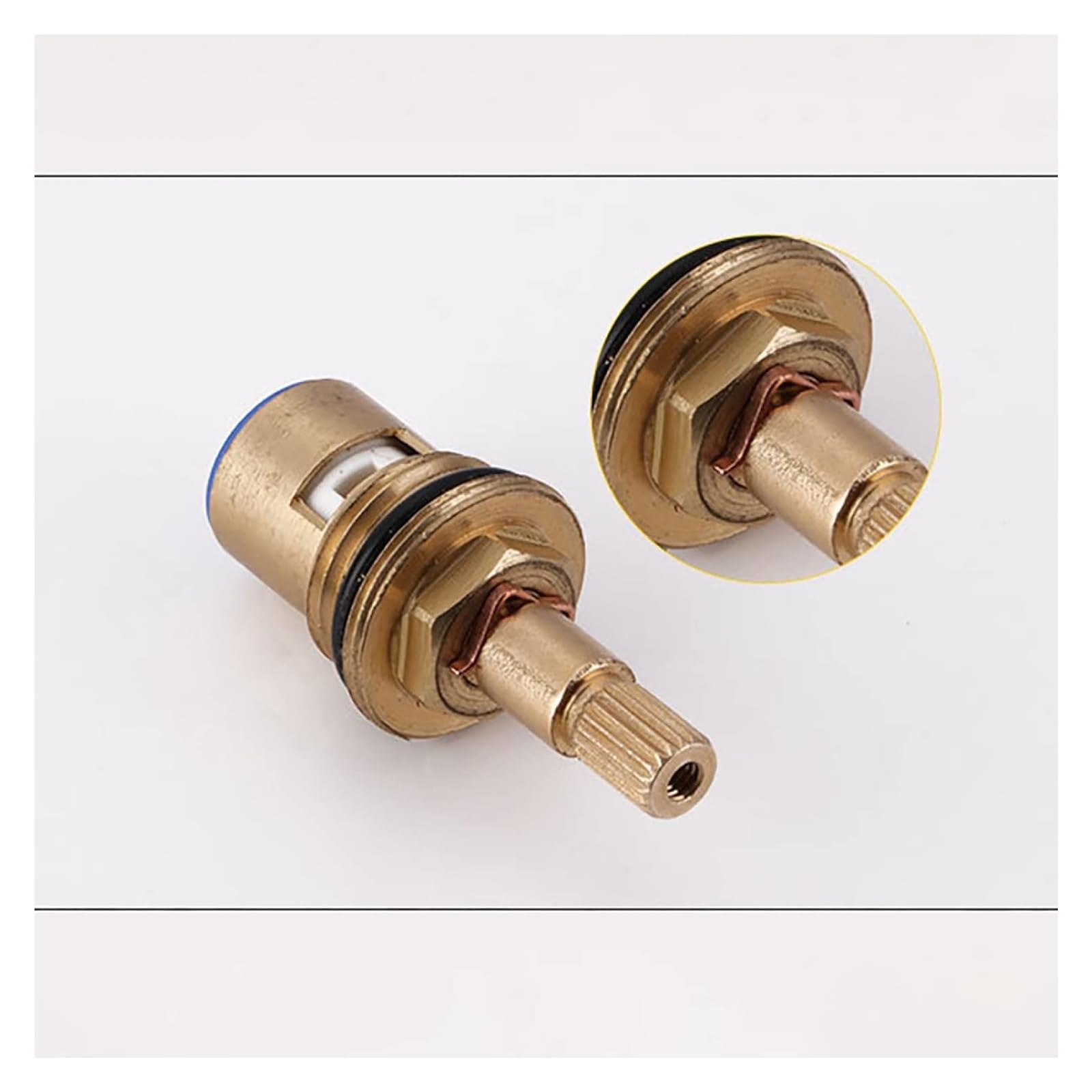 Vástago de Grifo, válvula Interna de Grifo, Cartucho de Disco cerámico de latón para Grifo, 1 Unidad. Piezas de reparación para Grifo Mezclador de baño y Cocina.