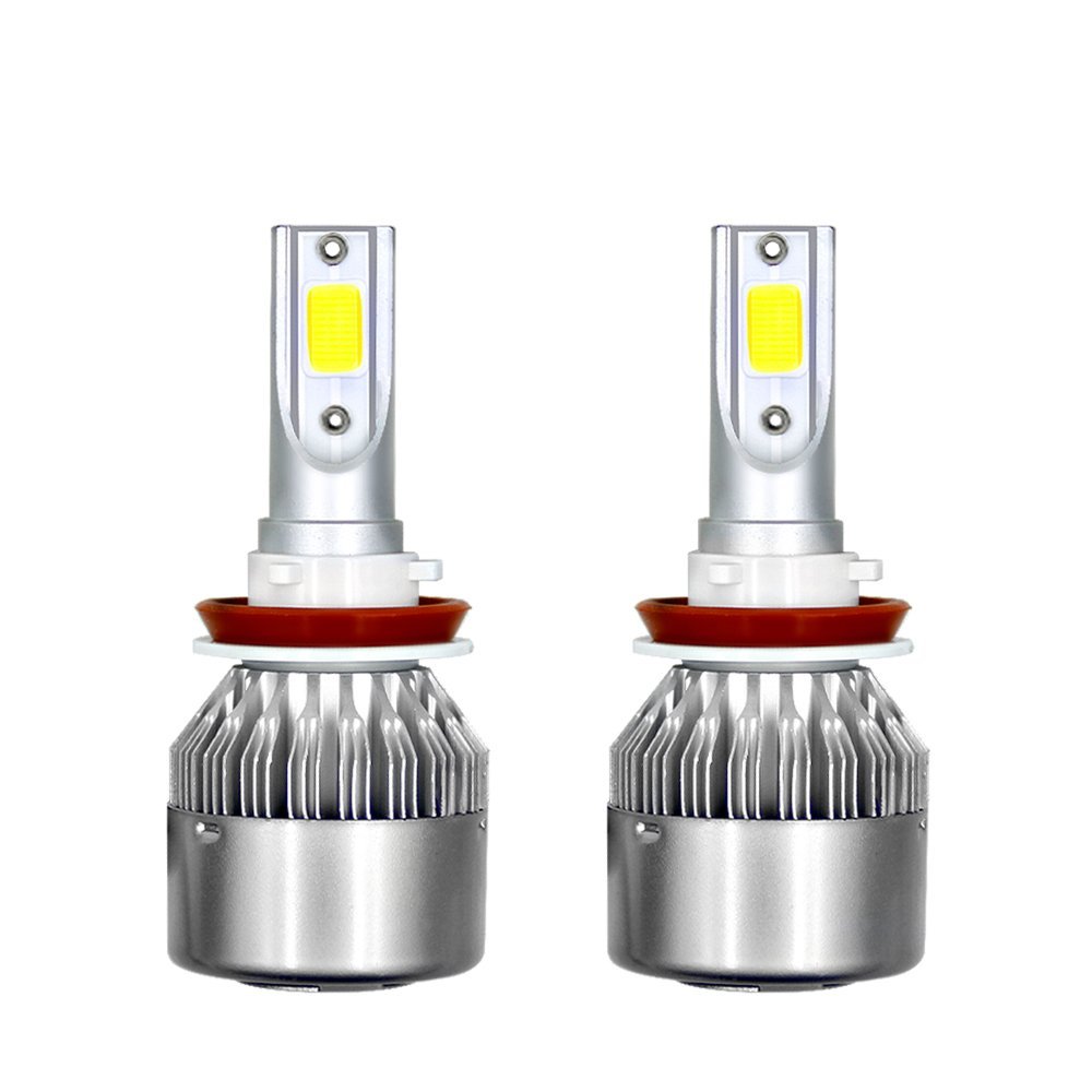 Amazon | C6 高輝度 車検対応ledヘッドライト H8/H9/H11 72W(36Wx2 