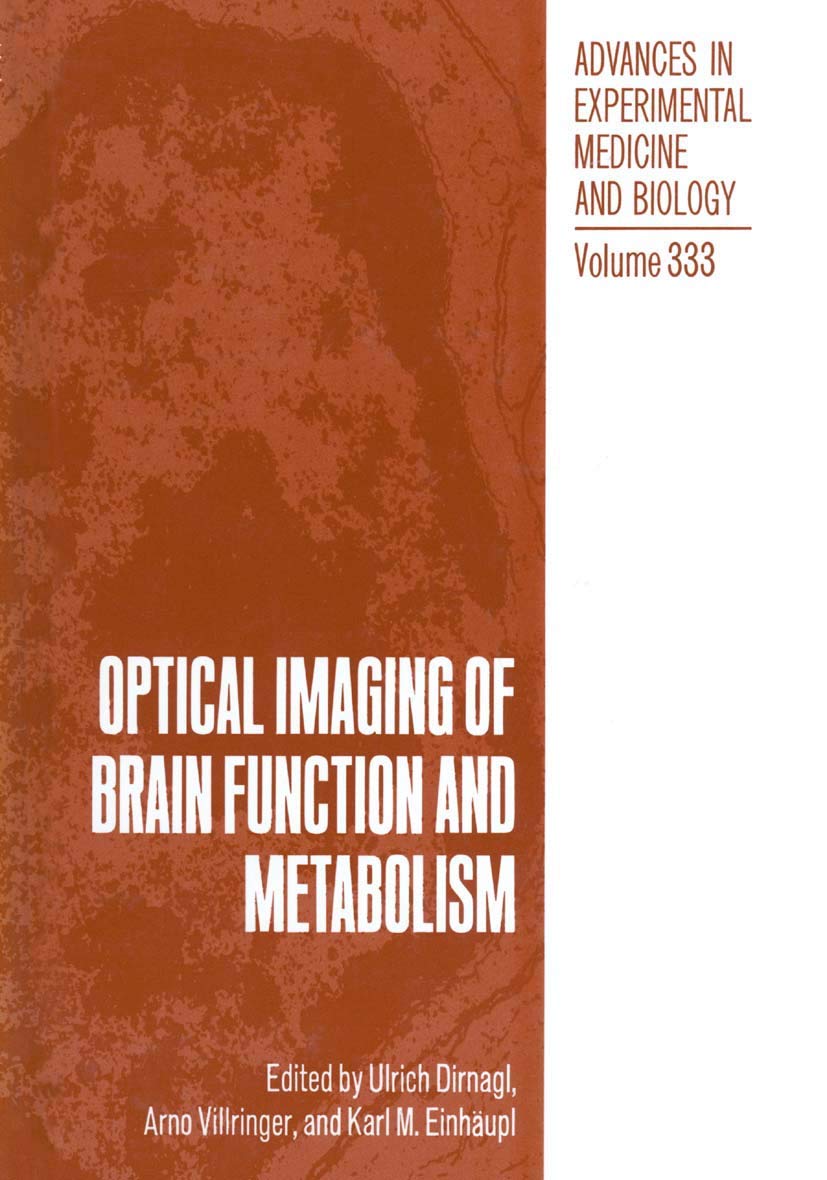 Optical Imaging of Brain Function and Metabolism (Advances in Experimental Medicine and Biology)