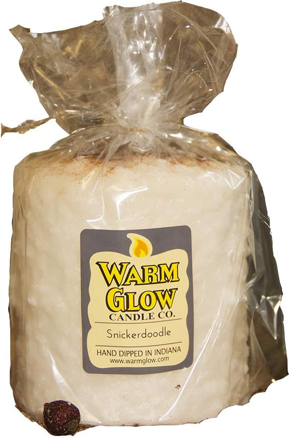 Warm Glow Candle Company Snickerdoodle Hearth Pillar Candle