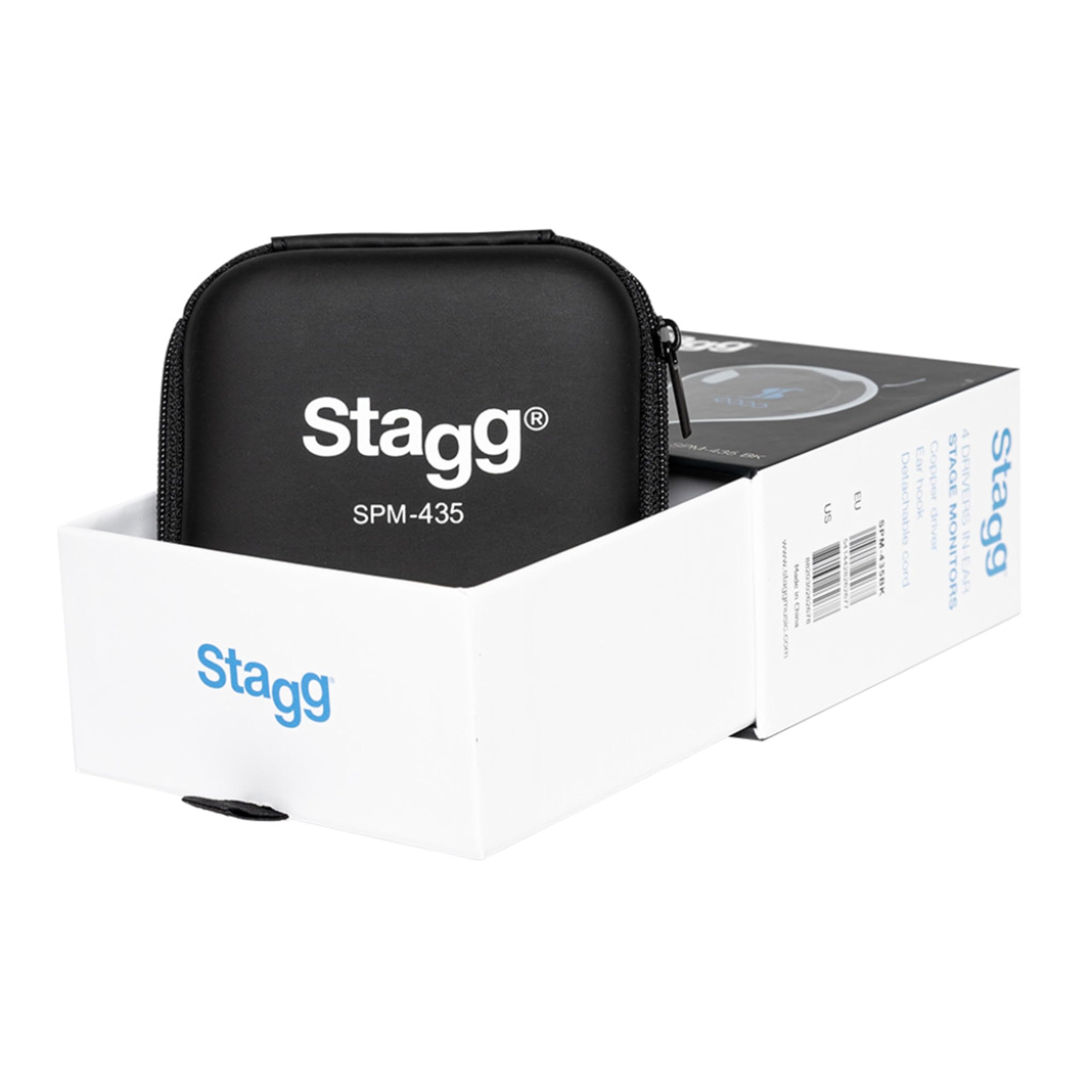 STAGG 4-DRIVER IN-EAR MONITORS BLACK