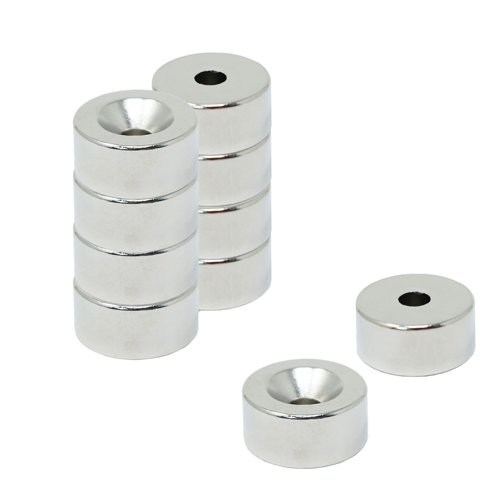 Norte Imanes de Neodimio 10mm x 5mm x 3.2mm Paquete de 10