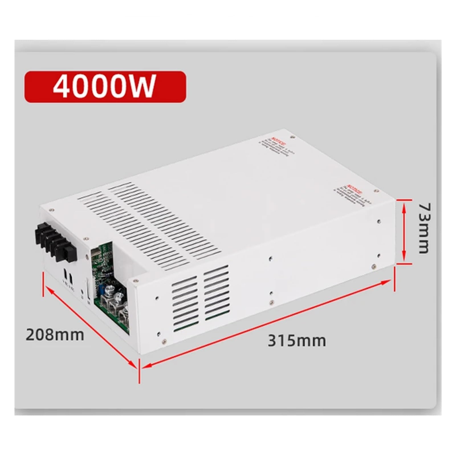Zasilacz impulsowy 4000 W 36 V 48 V 60 V 80 V 12 V 24 V 150 V 50 A 60 A 200 A 300 A 125 A CC/CV 4000 W Wyświetlacz Przetwornica AC na DC do pracowni komputerowych, taśm LED itp.(0-110V 0-36A)