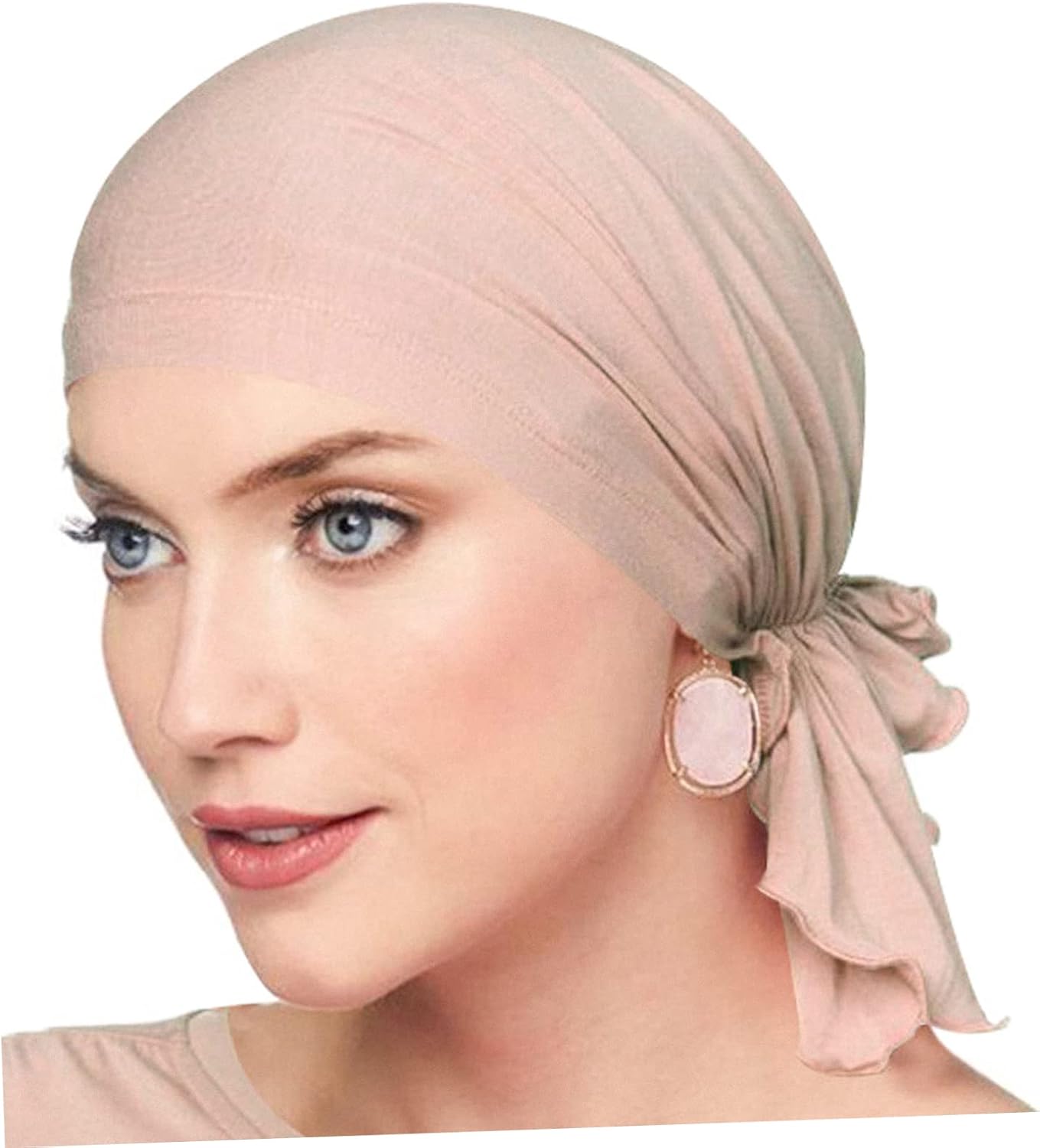 BESPORTBLE Elastic Turban Hat for Women 4 Pack Head Coverings for Women Hair Wraps