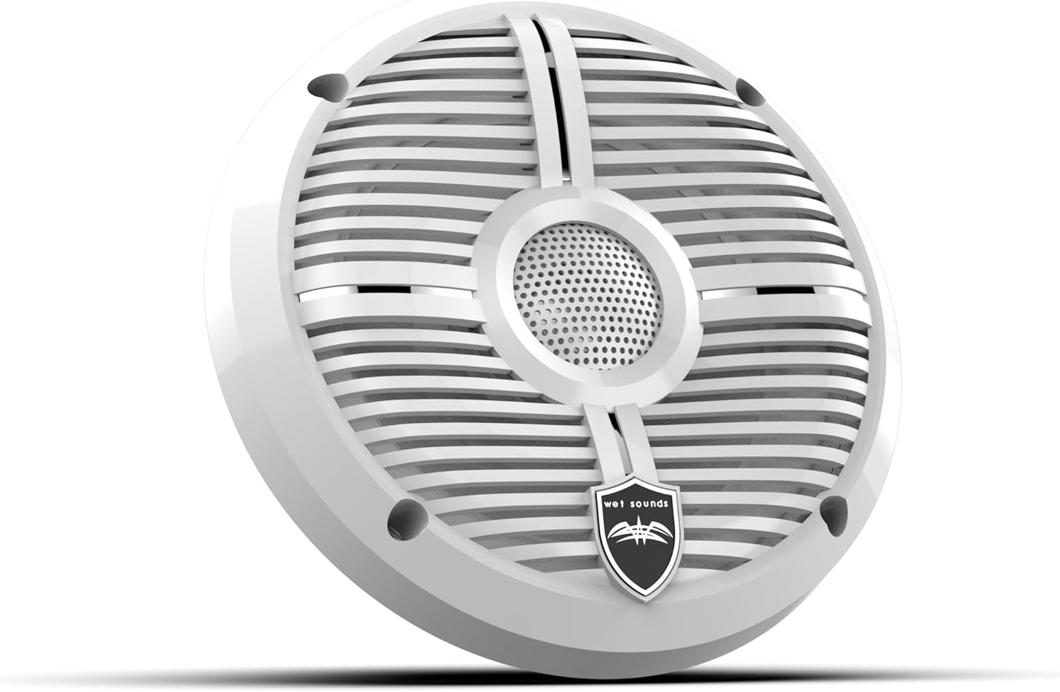 Wet Sounds | Recon 6 XW-W | High Output Component Style 6.5" Marine Coaxial Speakers with White Grille