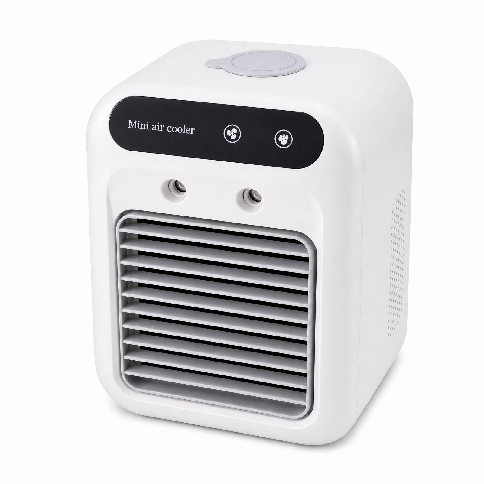Condizionatore Portatile Raffreddamento Efficiente Design Compatto per Casa, Ufficio, Viaggi, Campeggio, Serbatoio Dell'acqua da 500 Ml, Ventola CA per Piccole Stanze