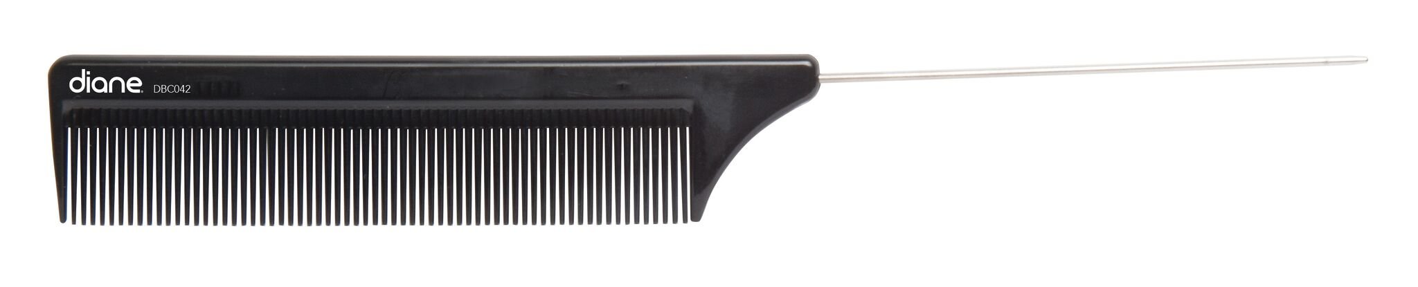 Diane Ionic DDBC042bc042 Anti-Static Pin Tail Comb, Black, 12 count