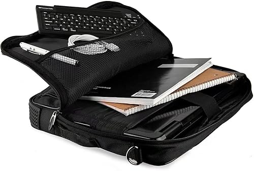 Miniatura 3 de 11.6 12 pulgadas portátil bolsa para Samsung Galaxy Tab S7 FE, Galaxy Tab S8 Plus, para TCL NxtPaper 12 Pro, para ZTE Axon Pad, Negro -