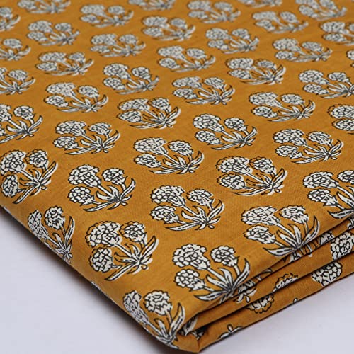 Tissu sérigraphié doux respirant INDACORIFY Butik Design pour projets bricolage 5 Yards