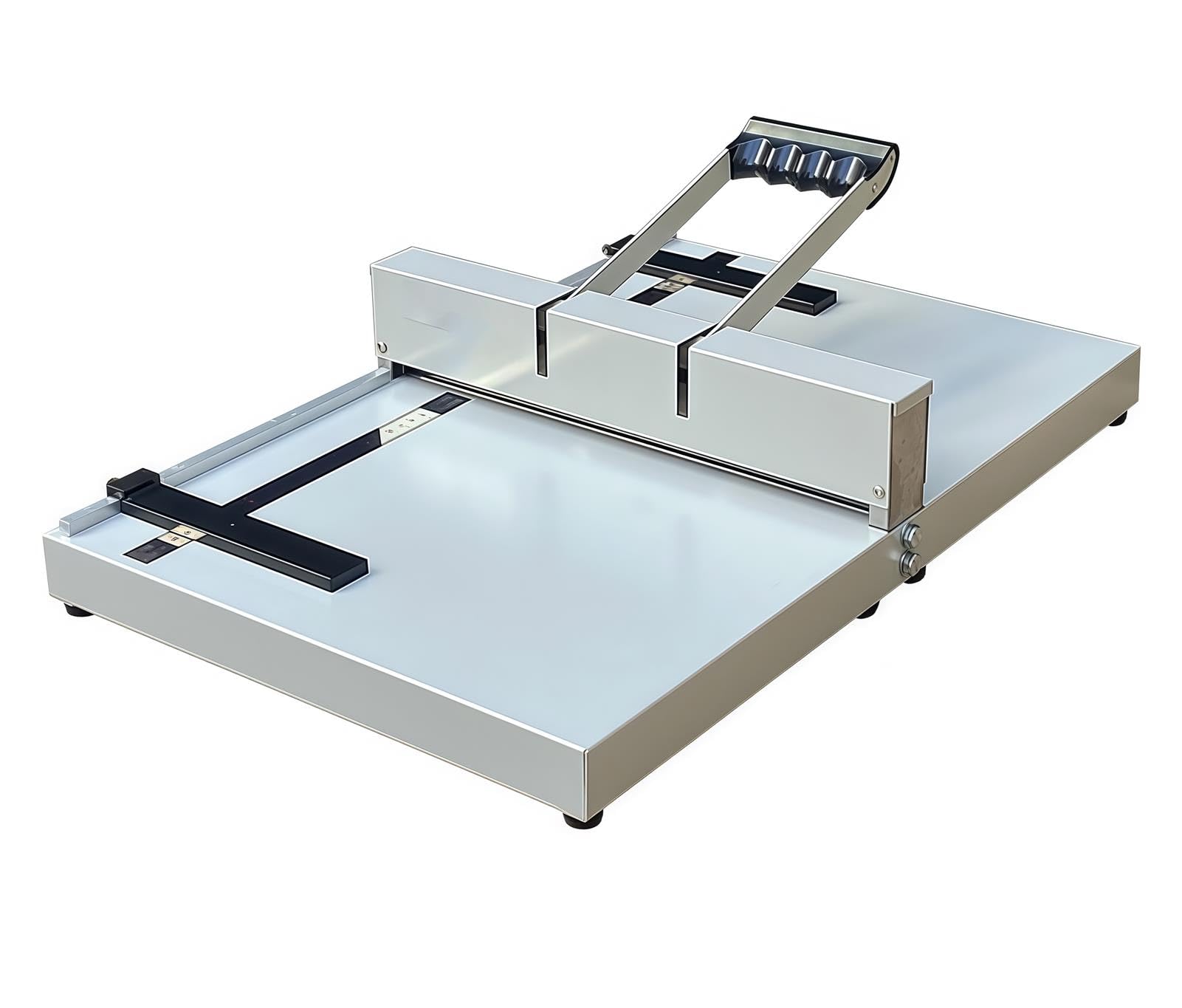 Manuelle Falzmaschine, 350 mm, A3+, für den Schreibtisch, robustes Metallpapier, zusammenklappbar für Kartenbücher