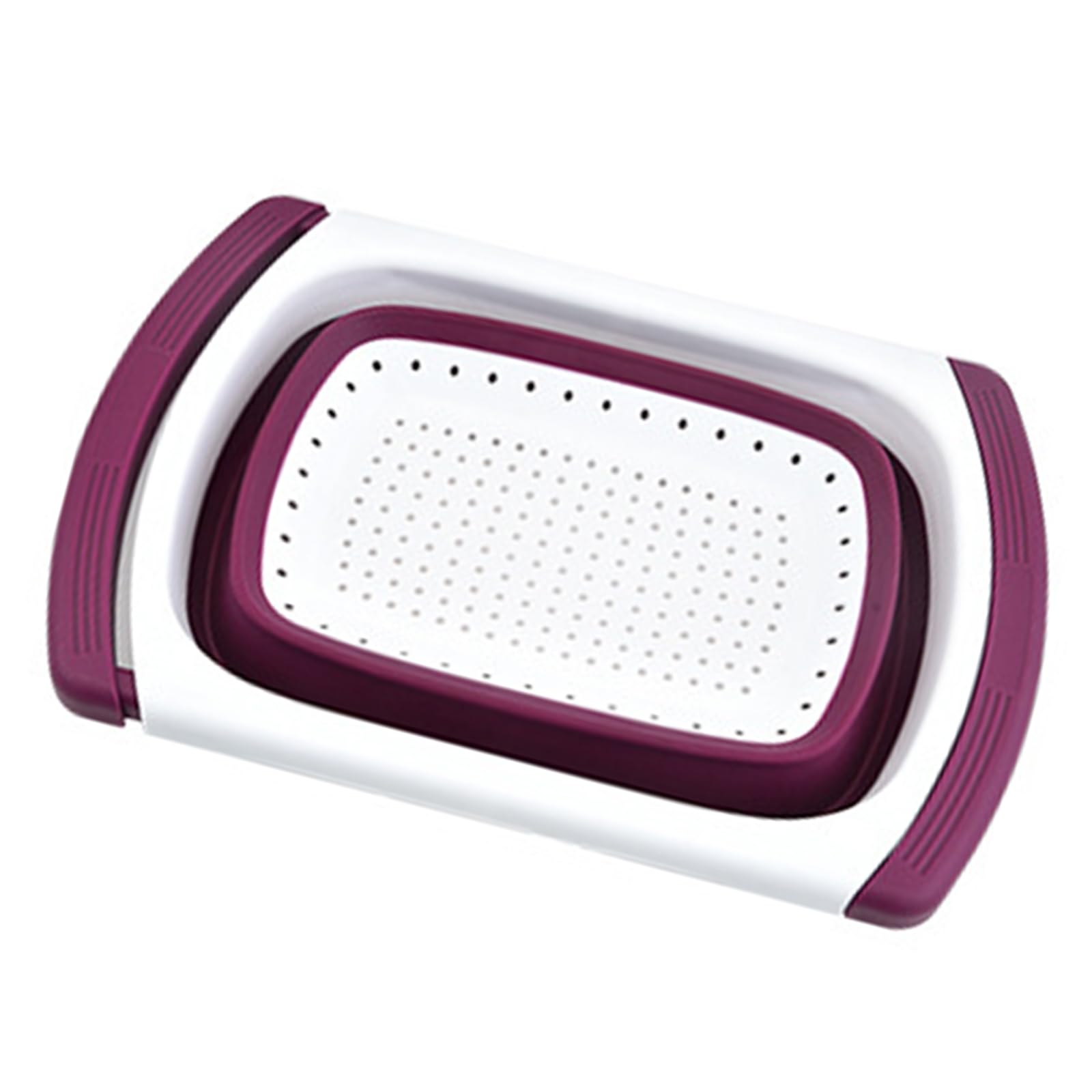 Xjdzineq Multipurpose Kitchen Strainer Vegetable Fruit Washing Drain Basket Folding Drainer Filter for Easy Draining and Cleaning Folding Drainer Filter
