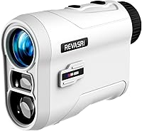 REVASRI 1000YDS Golf Rangefinder with Slope Switch, Pin Lock Vibration & Rechargeable Battery - Tournament Legal