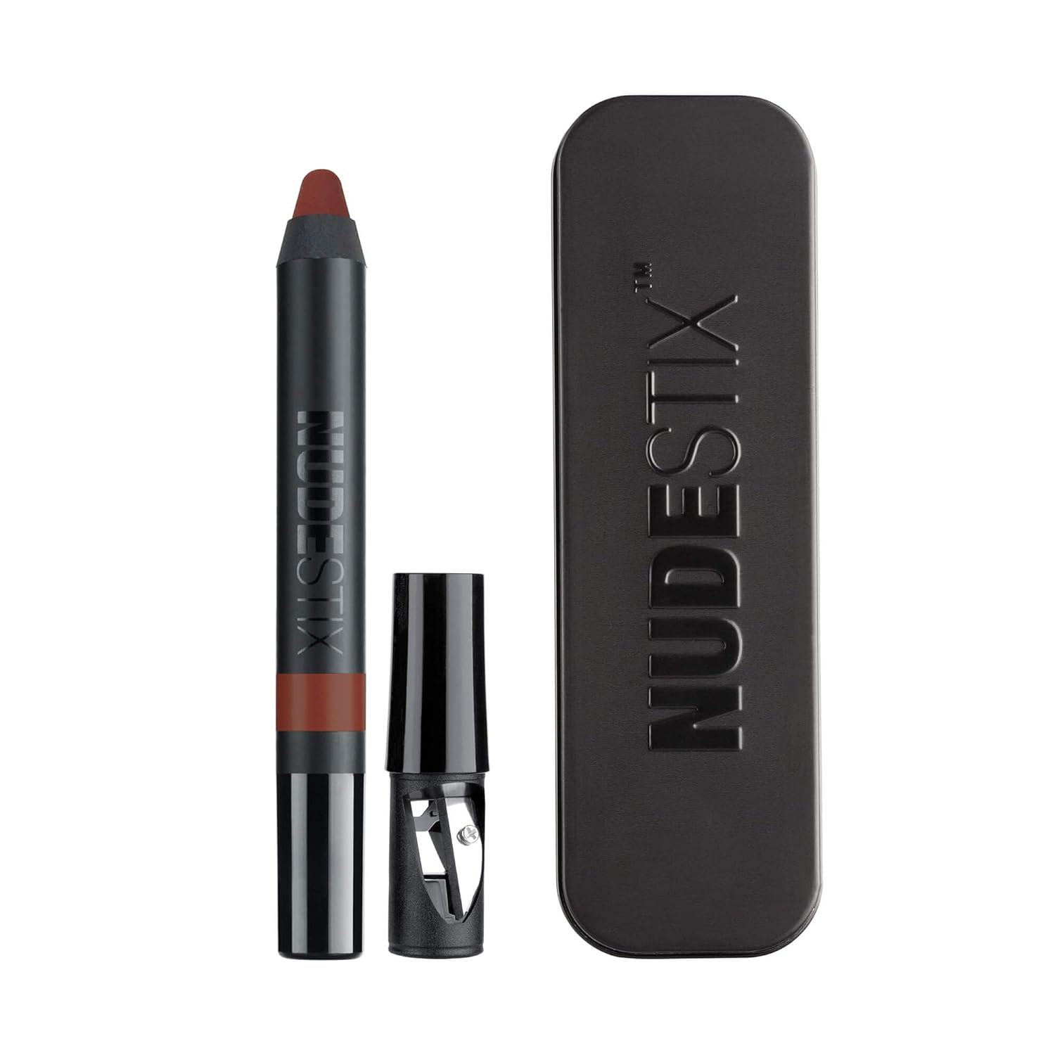 Nudestix Intense Matte Lip + Cheek Pencil – 3-in-1 Long-Wear Matte Lipstick, Lip Liner & Blush Stick | Waterproof, Vegan, Preservative-Free