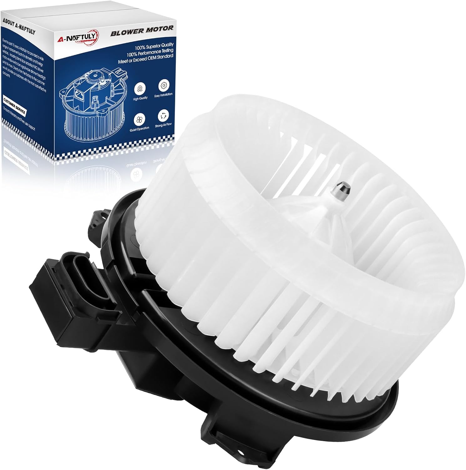 HVAC Heater Blower Motor Fan Fits for Toyota 4Runner 2004 2005 2006 2007 2008 2009, Lexus GX470 2003-2007, AC Motor Assembly Replacement, OE 700062, 87103-35060